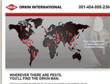 Tablet Screenshot of orkininternational.com